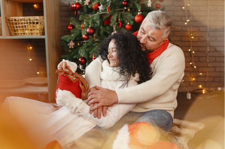 Embrace the Festive Season with Artificial Christmas Trees on a Sunny Day