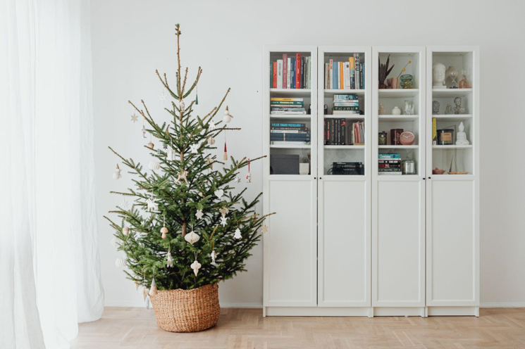 Sweating and Decorating with Commercial Artificial Christmas Trees